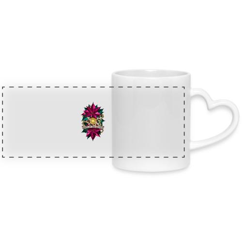 Queen of the Solstice Poinsettia T-Shirt - Mug with Heart Handle