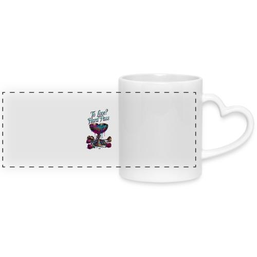 To Love? Hard Pass T-Shirt - Mug with Heart Handle