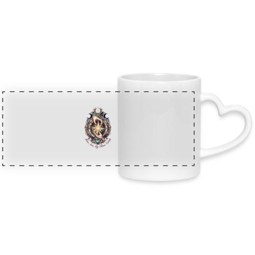 You Are My True North Celestial Compass T-Shirt - Mug with Heart Handle