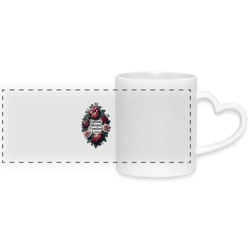 Eternal Bloom Timeless Love Entwined Hearts T-Shir - Mug with Heart Handle