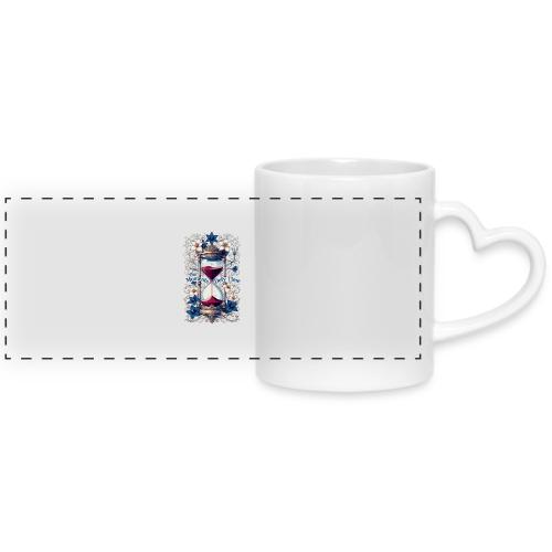 Our Moments Defy Time Hourglass Gifts T-Shirt - Mug with Heart Handle