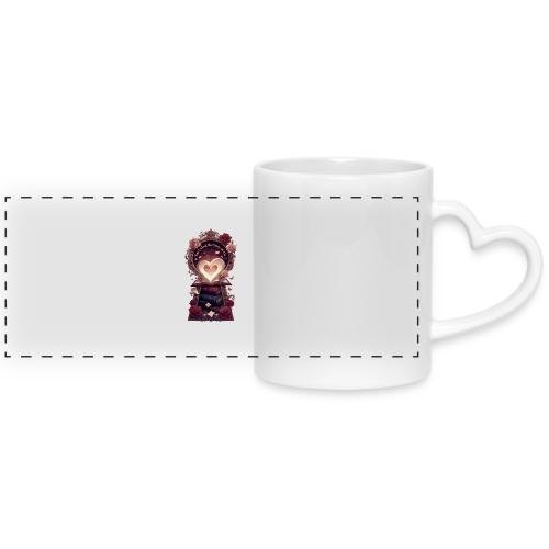 You Unlock the Story of Us Library Gifts T-Shirts - Mug with Heart Handle