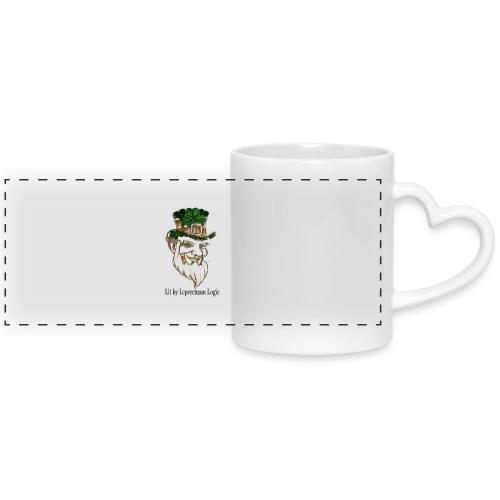 Leprechaun Lantern Mischief T-Shirt - Mug with Heart Handle
