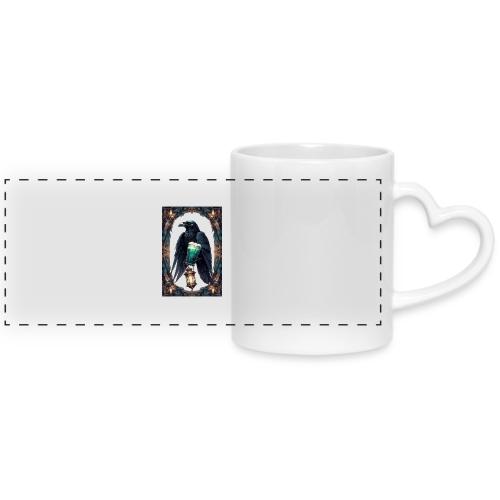 Pint of No Regrets Just Shenanigans Raven T-Shirt - Mug with Heart Handle