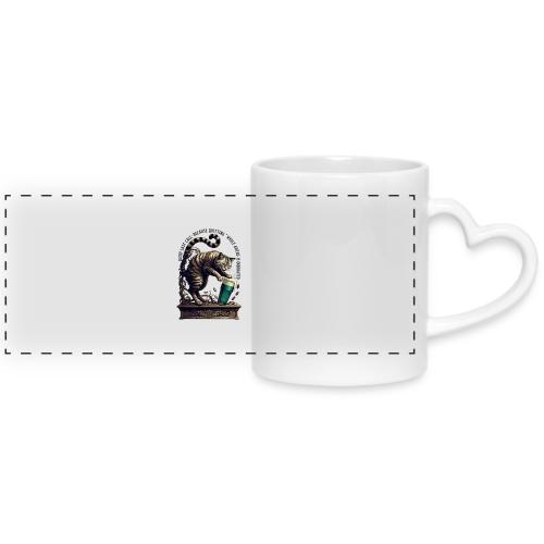 Lucky Last Call Cat Graphic Tee - Mug with Heart Handle