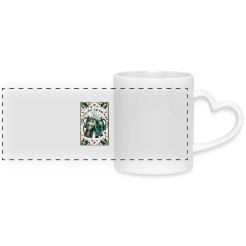 Cheers to Bad Ideas Tankards Graphic Tee - Mug with Heart Handle