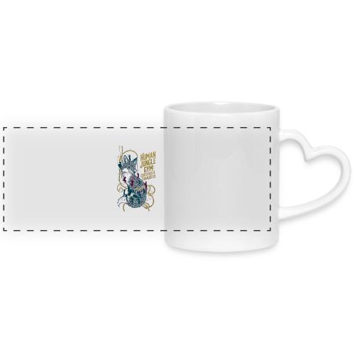 Human Jungle Gym Fox Tee - Mug with Heart Handle