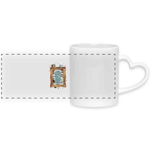 Chief Memory Maker T Shirt, Forgetting Where - Mug with Heart Handle