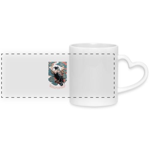 Raven Tantrum Mediator T Shirt - Mug with Heart Handle