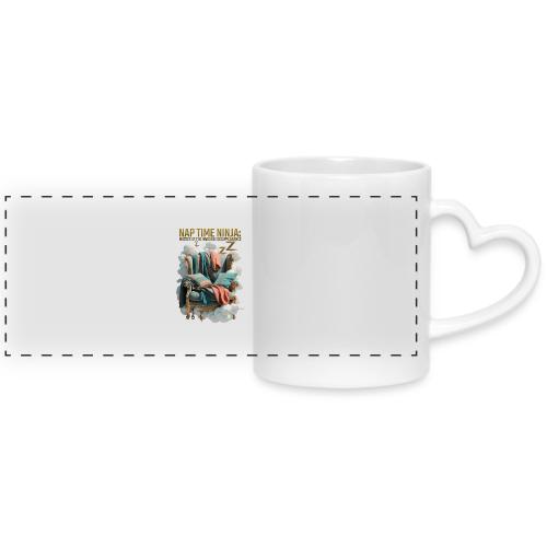 Nap Time Ninja T Shirt - Mug with Heart Handle