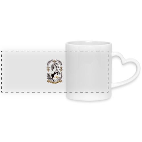 Year of the Horse Rearing T Shirt, Lunar New Year - Mug with Heart Handle