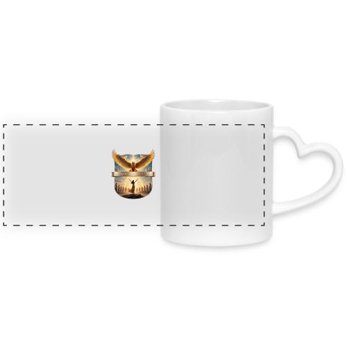 Women’s Day Eagle Matriarch T Shirt,, Gift for Mom - Mug with Heart Handle