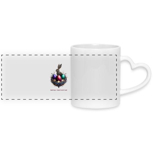 Easter Hatch Hope Nest Guardian T Shirt, Gift - Mug with Heart Handle