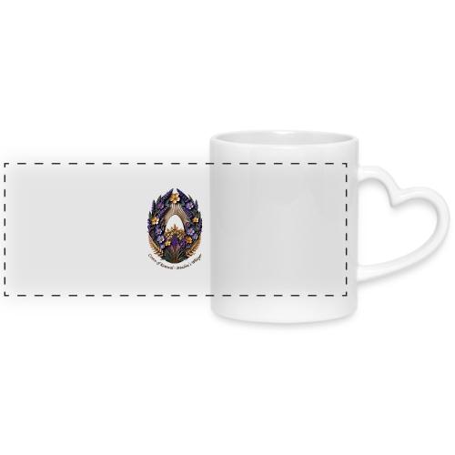 Easter Meadow Crown Renewal T Shirt, Spring Gift - Mug with Heart Handle