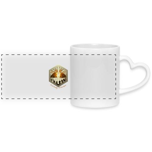 Easter Eternal Bread Breaking Tee,Recognition Gift - Mug with Heart Handle