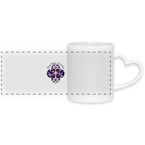 Easter Eternal Bloom Lily Crown T Shirt, Gift - Mug with Heart Handle