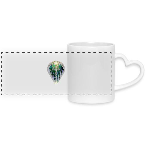 Easter Grace Cascades Vine T Shirt, Renewal Gift - Mug with Heart Handle