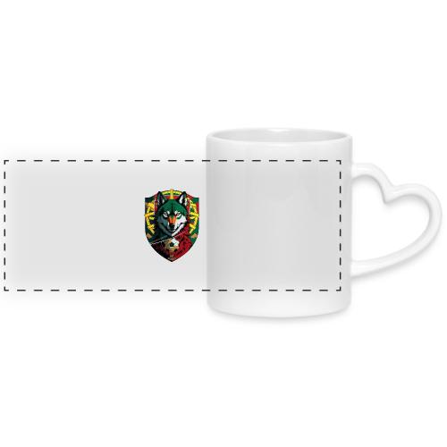 Portugal Iberian Wolf Soccer T Shirt,Football Gift - Mug with Heart Handle