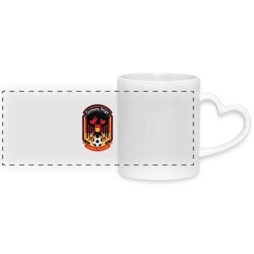 Germany Eagle Reign T-Shirt, German Flag Gift - Mug with Heart Handle