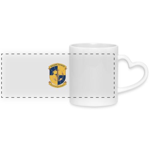 Riyadh Tower Premium T Shirt, Football Pride Gift - Mug with Heart Handle