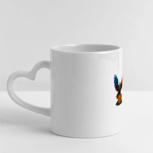 Veterans Press - Mug with Heart Handle