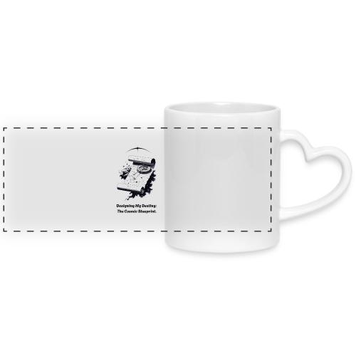 Cosmic Blueprint T-Shirt - Mug with Heart Handle