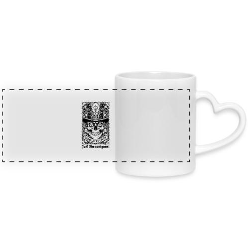 Salty Shamrock Skull T-Shirt - Mug with Heart Handle