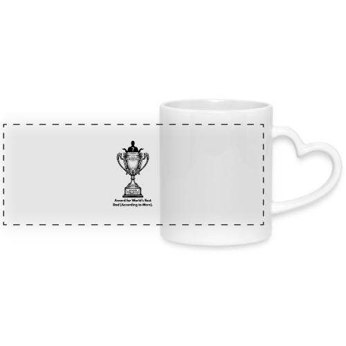 Sarcastic Dad T-Shirt - Mug with Heart Handle