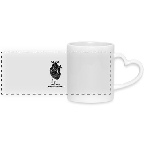 Love Algorithm T-Shirt - Mug with Heart Handle