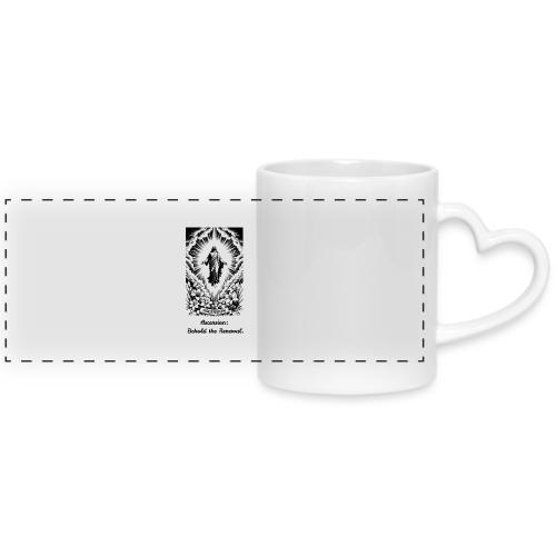 Christian T-Shirt, Poster, & Mug - Mug with Heart Handle