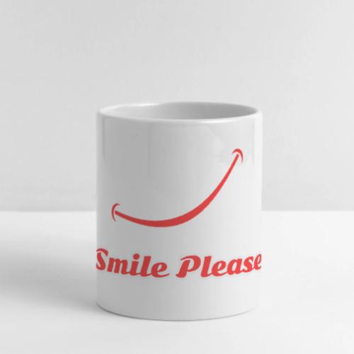 A Smile Please! - Mug with Heart Handle