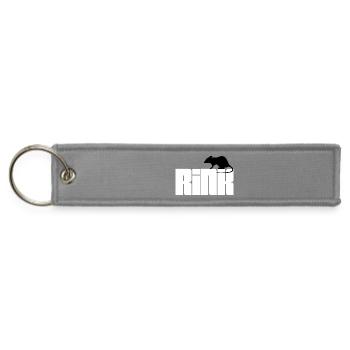 Rink Rat - Jet Tag Keychain - gray - Front