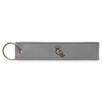 Proud Nurse Mom Stethoscope - Jet Tag Keychain - gray - Front