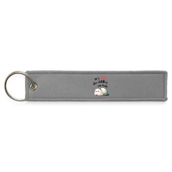 It's Me the Childless Cat Lady 2024 President - Jet Tag Keychain - gray - Front