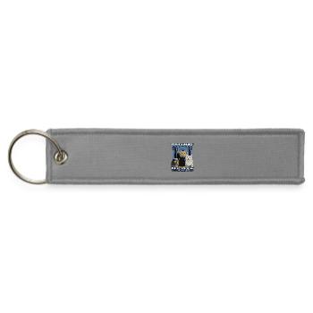 My Tummy Hurts Funny Cat Y2K Bootleg Tee - Jet Tag Keychain - gray - Front