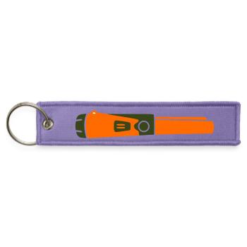 Pinpointer Metal Detecting Tool - Jet Tag Keychain - lavender - Front