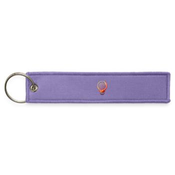 Creative Lightbulb Idea - Jet Tag Keychain - lavender - Front