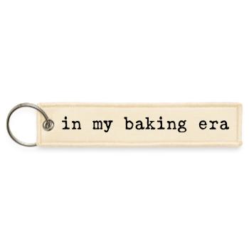 In my Baking Era Funny Baker Baking Lover - Jet Tag Keychain - creme - Front