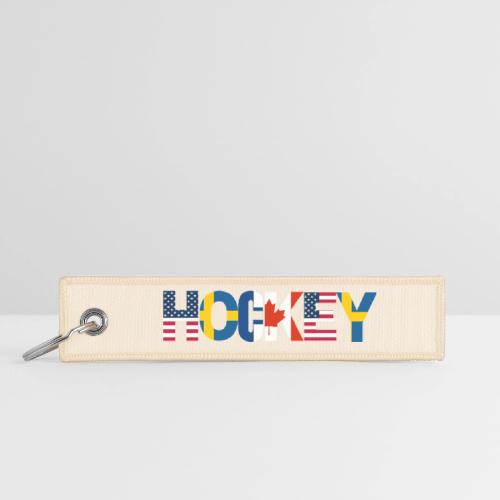 4 NATIONS HOCKEY - Jet Tag Keychain