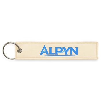 Alpyn Mountain Crest - Jet Tag Keychain - creme - Front