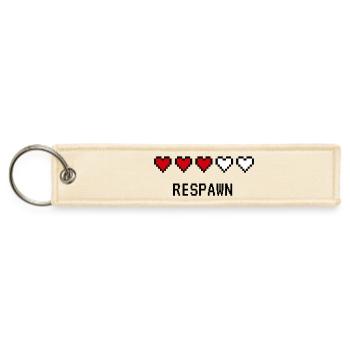 Respawn - Jet Tag Keychain - creme - Front