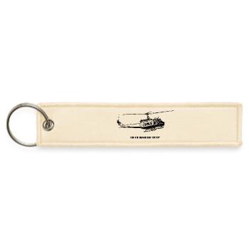 Please upload design image - Jet Tag Keychain - creme - Front