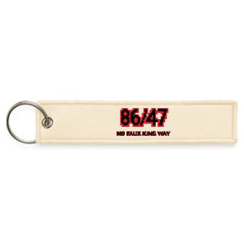 8647 Pixel Rebellion - Jet Tag Keychain - creme - Front