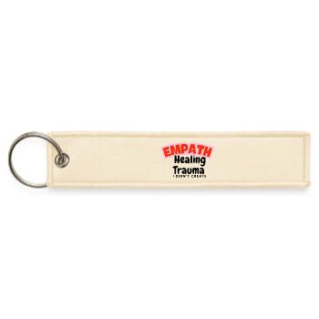 Healing Motivation - Jet Tag Keychain - creme - Front