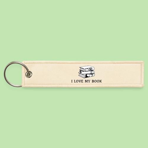 I love my book t-shirt - Jet Tag Keychain