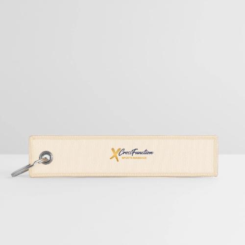 XF Sports Massage- Dark Logo (Front Only) - Jet Tag Keychain
