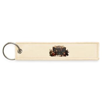 Brilliant Plan Ensemble - Jet Tag Keychain - creme - Front