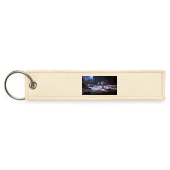 Origami Robot Scout - Jet Tag Keychain - creme - Front
