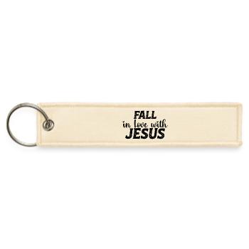 Please provide design image - Jet Tag Keychain - creme - Front