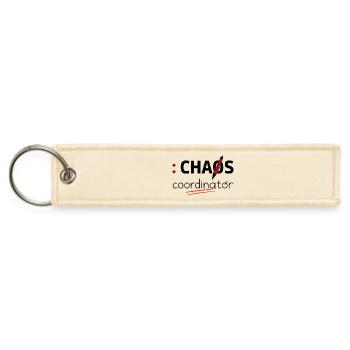 Retro Teacher Mode On School Graphic Classroom - Jet Tag Keychain - creme - Front